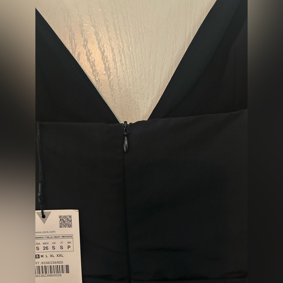 NWT Zara Elegant Black Jumpsuit - Picture 9 of 11